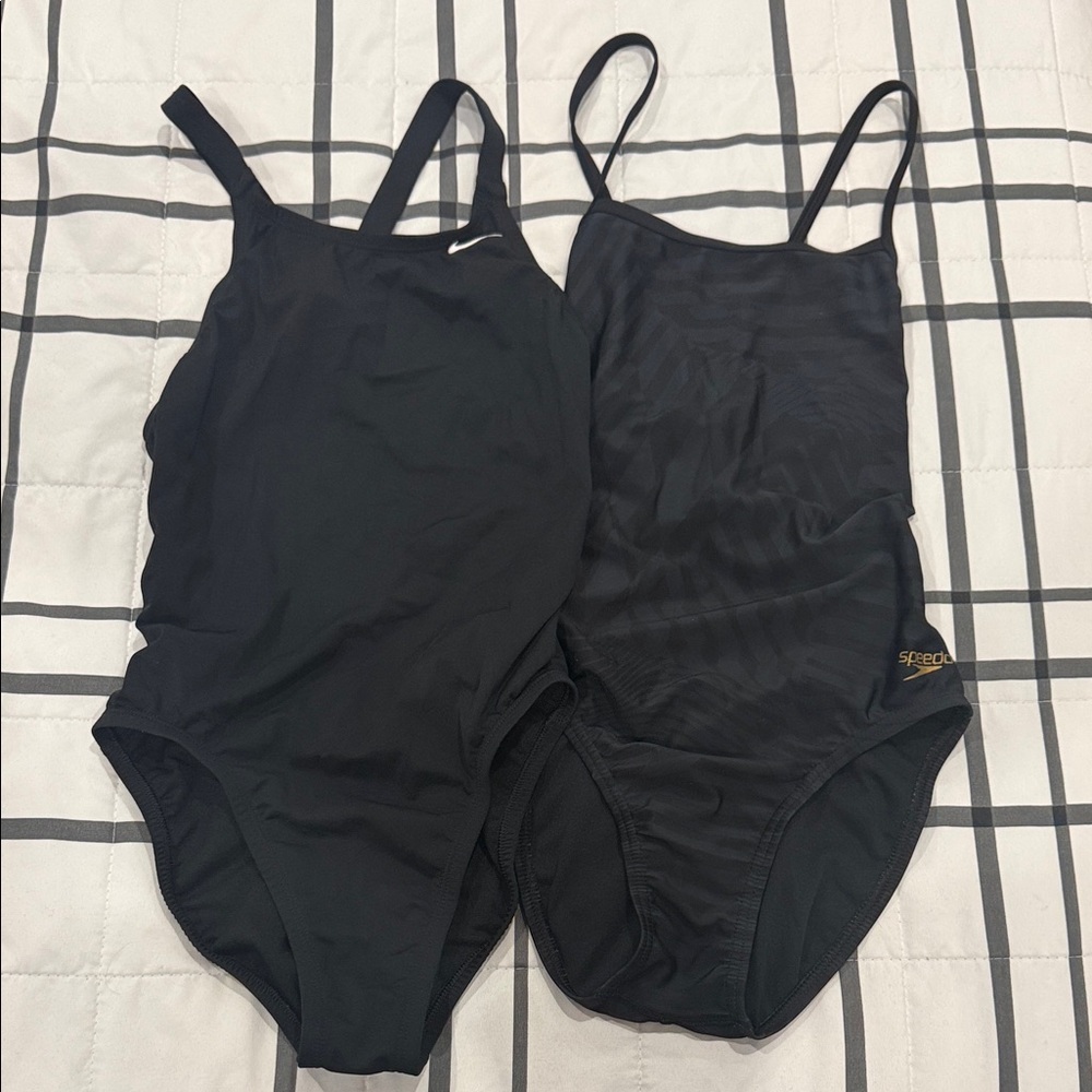 Speedo Black Women's One-Piece Swimsuit